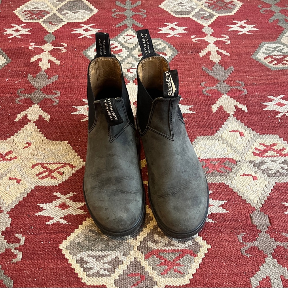 Blundstone Rustic Black Chelsea Boot UK6/US W9
